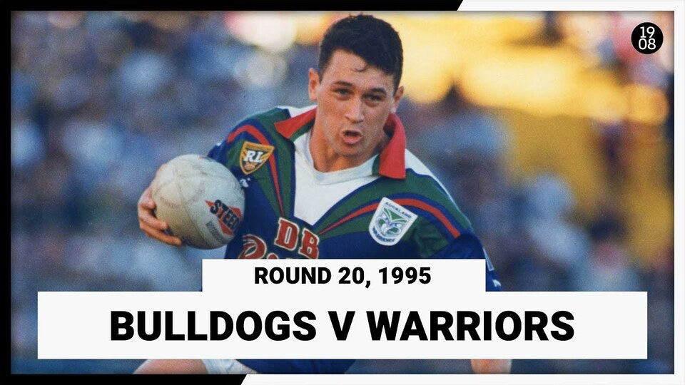 Epic NRL Throwback: Bulldogs vs Warriors 1995 Full Replay