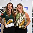 Jillaroos great Karyn Murphy paid tribute to Julia Robinson after presenting the superstar winger with the 2025 IRL Golden Boot.