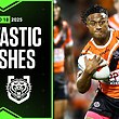 NRL Highlights | NRL Best finishes of 2025: Roosters v Wests Tigers - Round 18 | Season Highlights