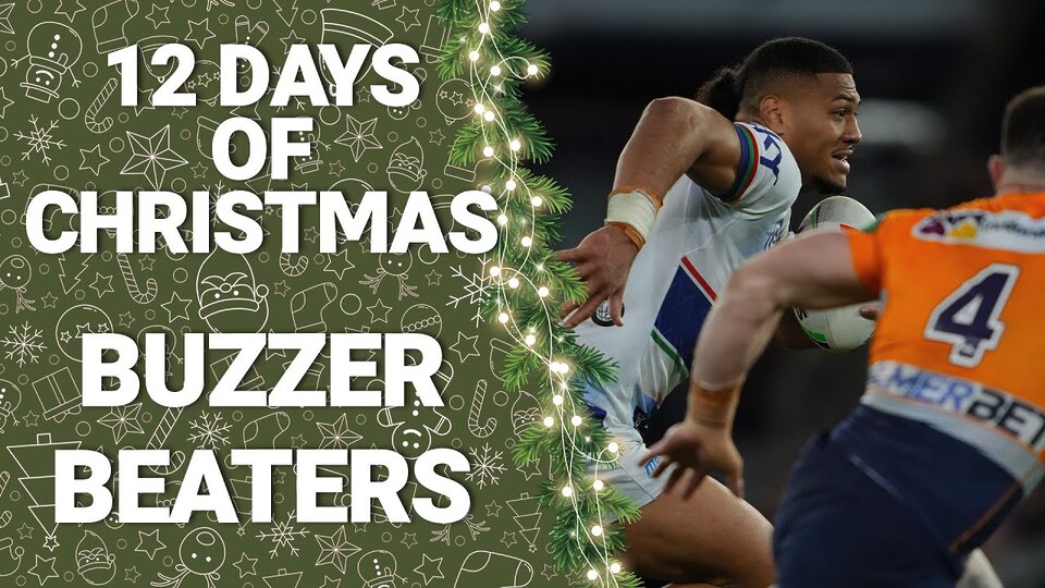 12 Days of Christmas | Buzzer Beaters | NRL