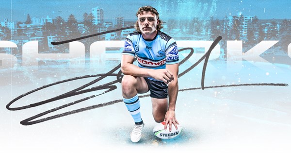 Colquhoun Signs Four-Year Deal with Sharks