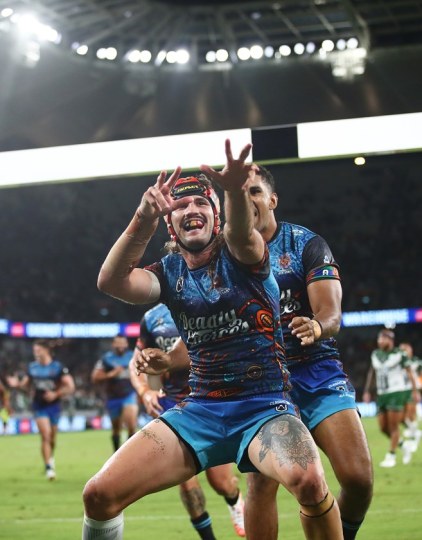 Curran Praises Indigenous All Stars Education