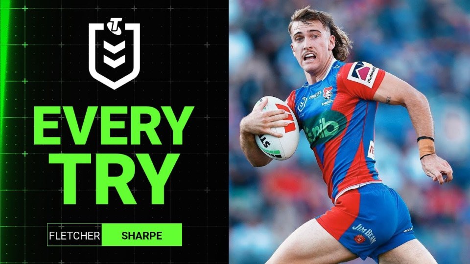 NRL Highlights | Fletcher Sharpe's 2025 try-scoring season