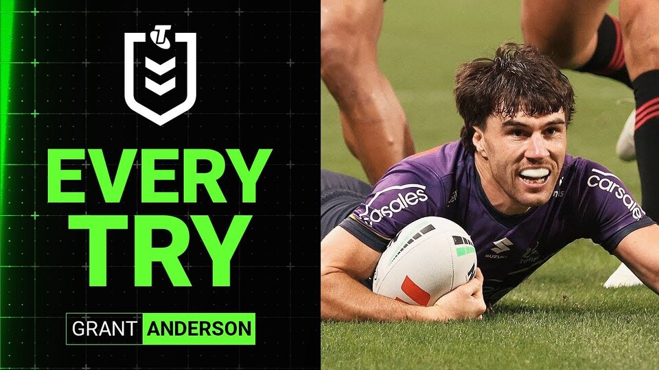 NRL Highlights | Grant Anderson's 2025 try-scoring season