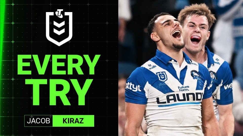 NRL Highlights | Jacob Kiraz's 2025 try-scoring season