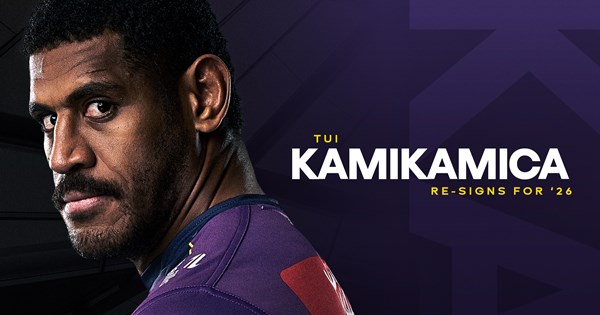 Kamikamica Continues Contract with Melbourne Storm