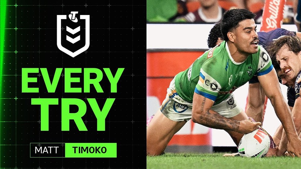NRL Highlights | Matthew Timoko's 2025 try-scoring season
