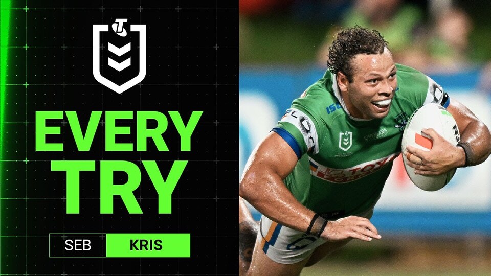 NRL Highlights | Sebastian Kris' 2025 try-scoring season