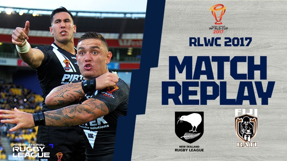Rugby League World Cup 2017 Quarter Final | New Zealand v Fiji | Full Match Replay
