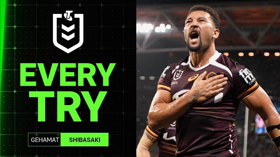 NRL Highlights | Gehamat Shibasaki's 2025 try-scoring season