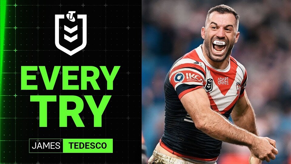 NRL Highlights | James Tedesco's 2025 try-scoring season