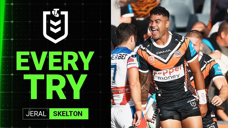 NRL Highlights | Jeral Skelton's 2025 try-scoring season