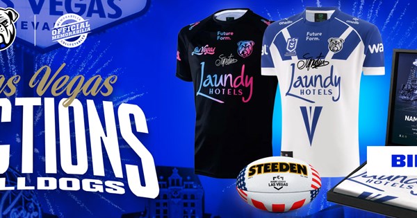 Bid for Your Own Player-Issued Las Vegas Jersey!