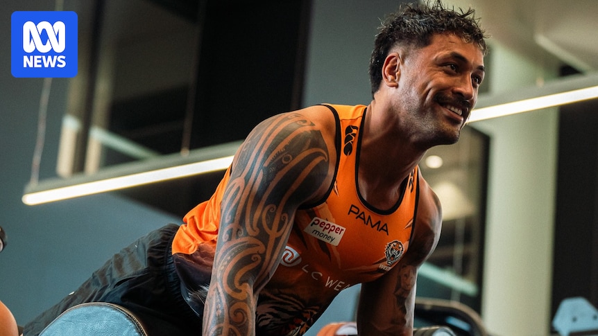 How this Wests Tigers hopeful went from an excavator to an NRL pre-season