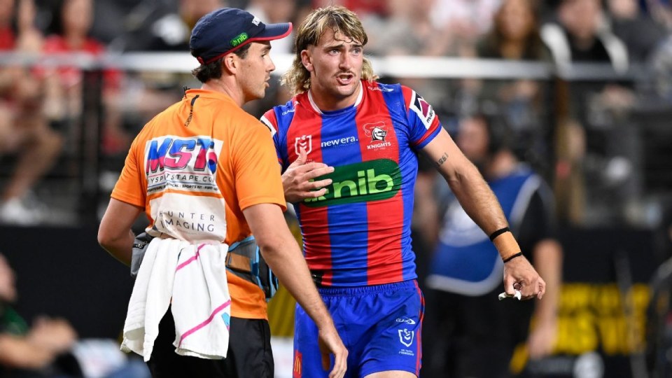 Knights relief for Fletcher with Ponga still main man