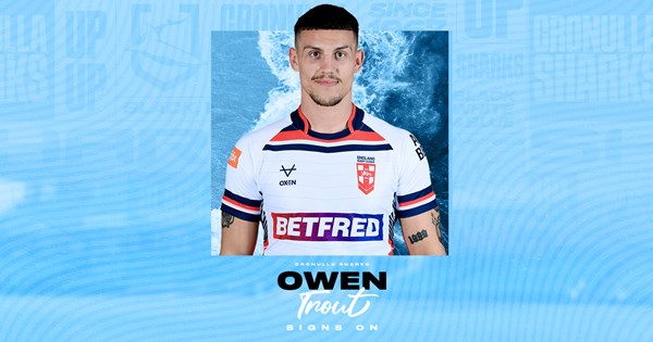 Sharks snap up Trout as Englishman signs two-year deal