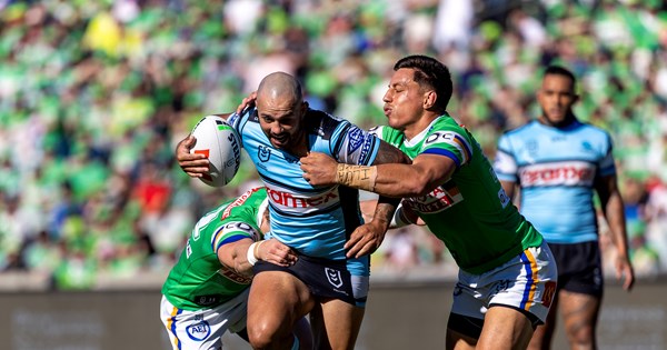 Sharks stave off Raiders in nation's capital