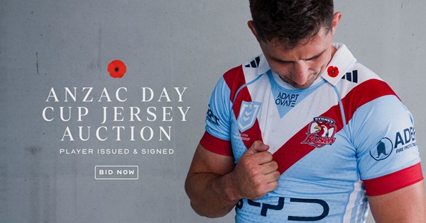 2026 ANZAC Cup Jersey Auction