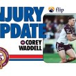 Injury Report: Corey Waddell
