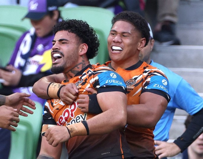 Tigers go down to Storm in Melbourne