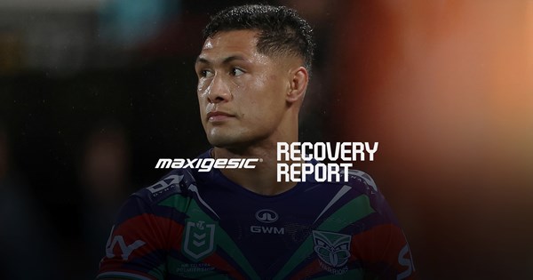 Maxigesic Recovery Report: Tuivasa-Sheck ruled out