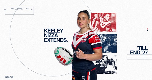 Keeley Nizza extends with Roosters