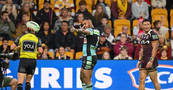 Katoa bags three in Sharks big Broncos victory