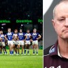 Michael Maguire alongside Jack Underhill and other Bulldogs players.