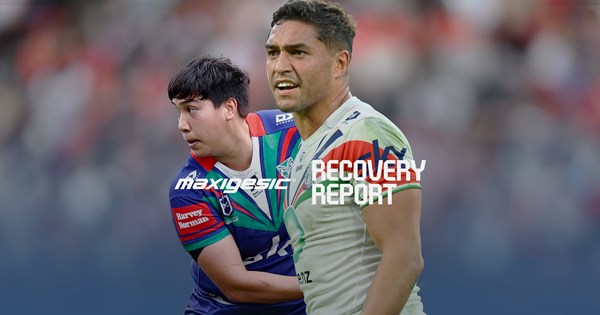 Maxigesic Recovery Report: NRL and NRLW squads
