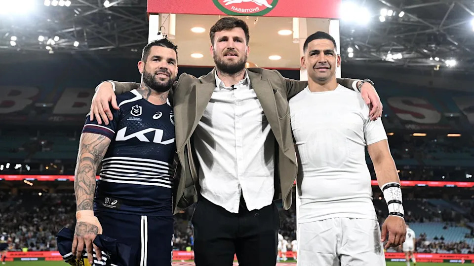 (L-R) Adam Reynolds, Jai Arrow and Cody Walker.