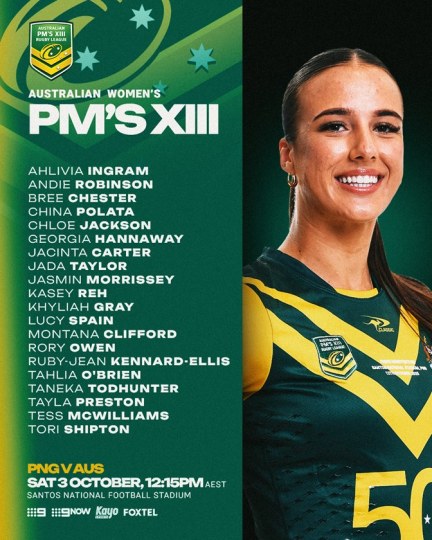 Five Bulldogs Selected in Australian Prime Minister's XIII Squads