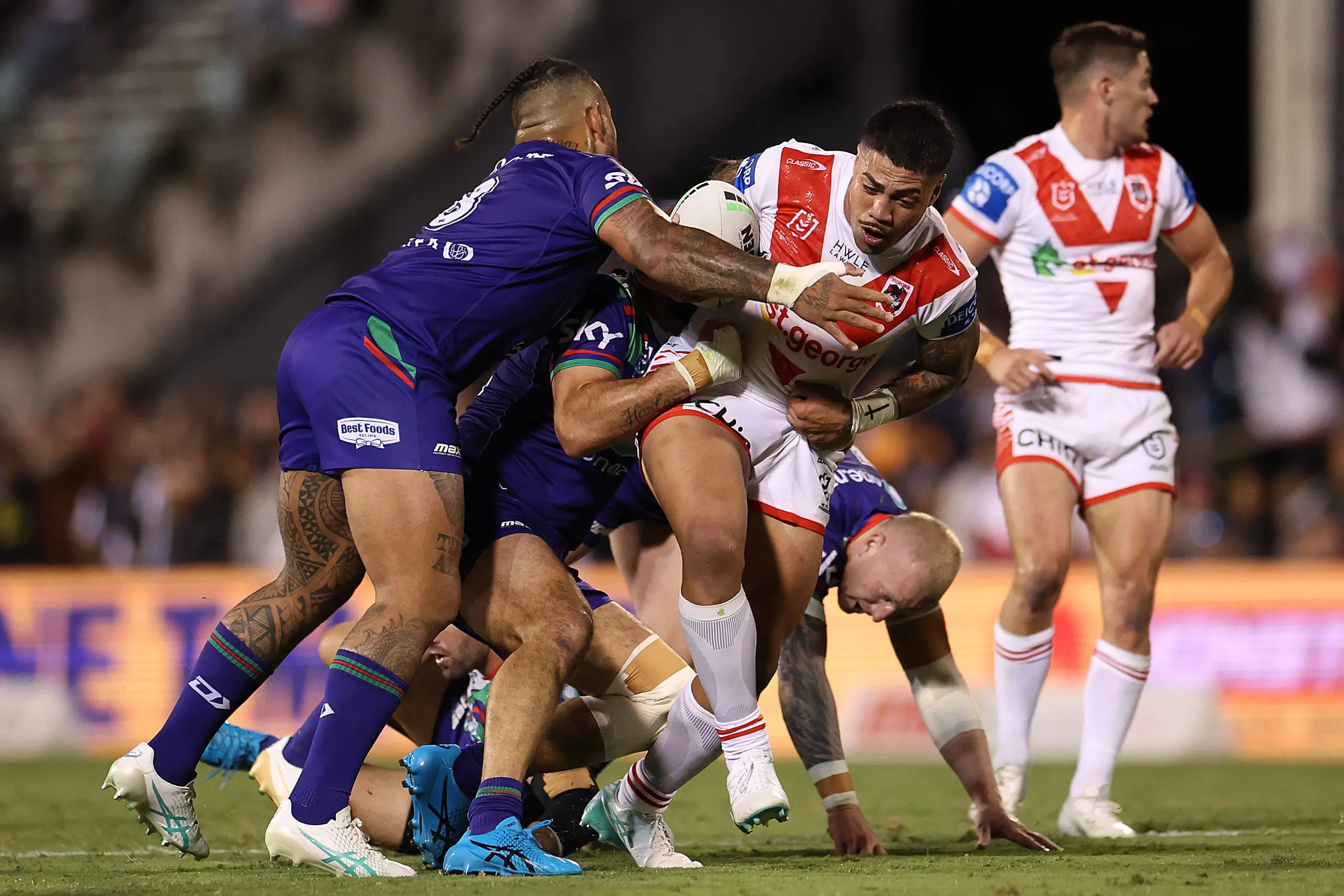 NRL Rd 7 – Dragons v Warriors