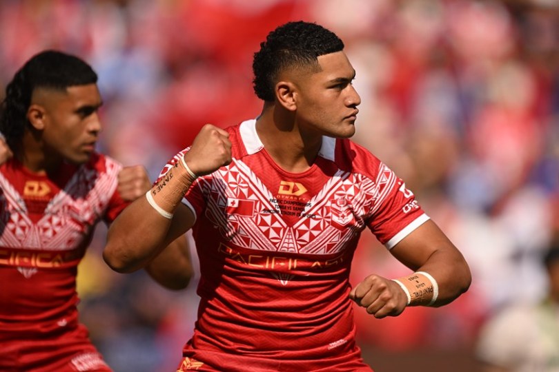 Isaiya Katoa proudly represents Tonga and is also eligible for Cook Islands, New Zealand and Australia.