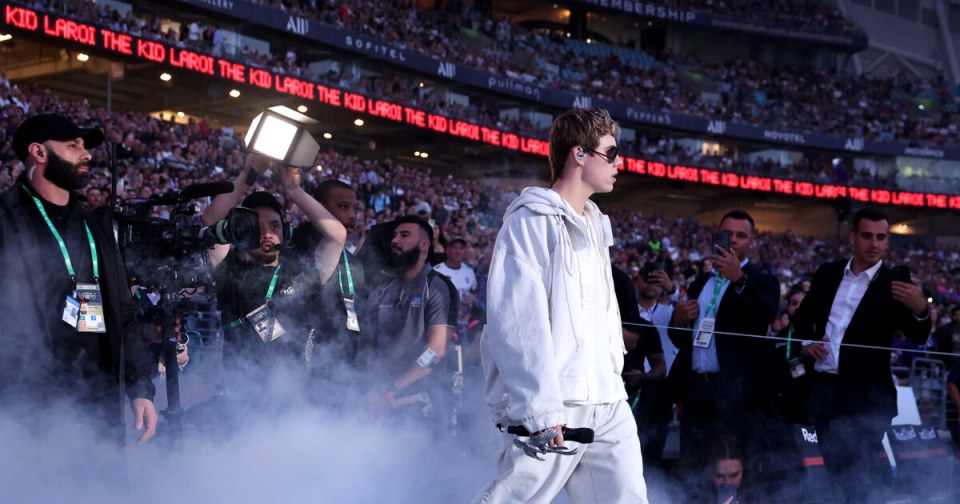 Dance Monkey out, actual entertainment in: NRL makes spot on grand final call