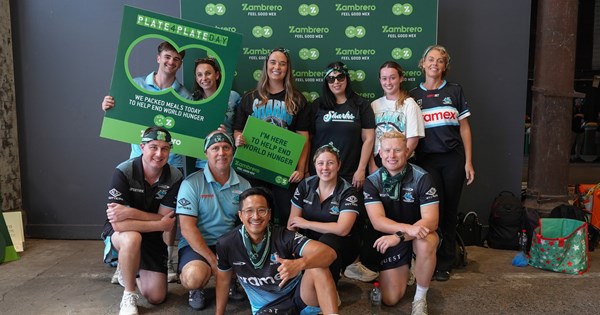 Sharks stepping up for Zambrero's Plate 4 Plate Day