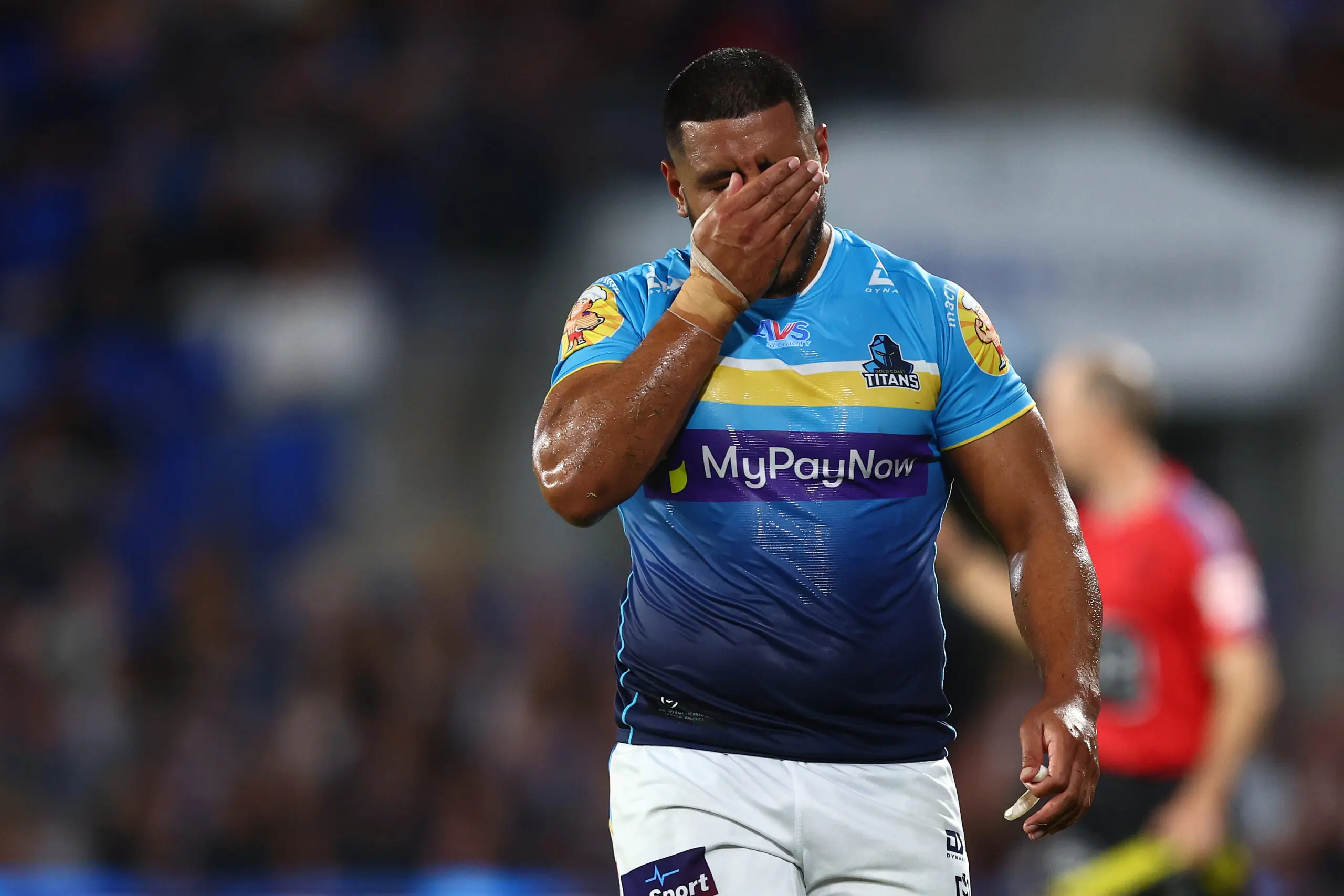 NRL Rd 23 - Titans v Warriors