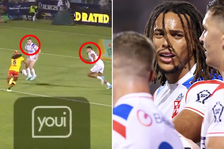 Seen here, England playing PNG at the Rugby League World Cup.