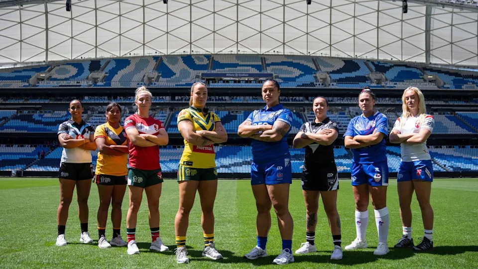 All eight Women's Rugby League World Cup teams