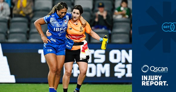 Injury Report: Sarina Masaga