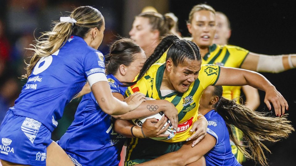 Jillaroos' Kelleher stars on debut