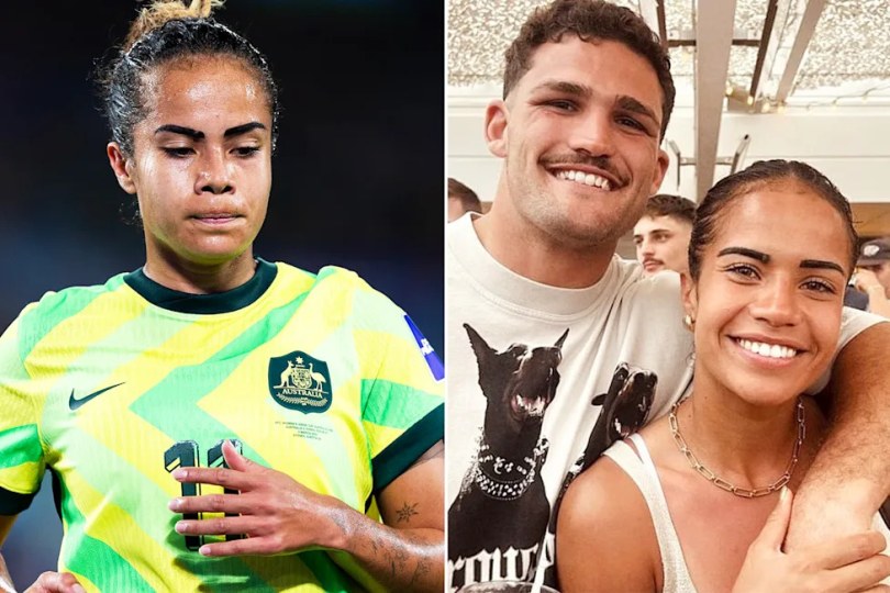 Mary Fowler and Nathan Cleary.