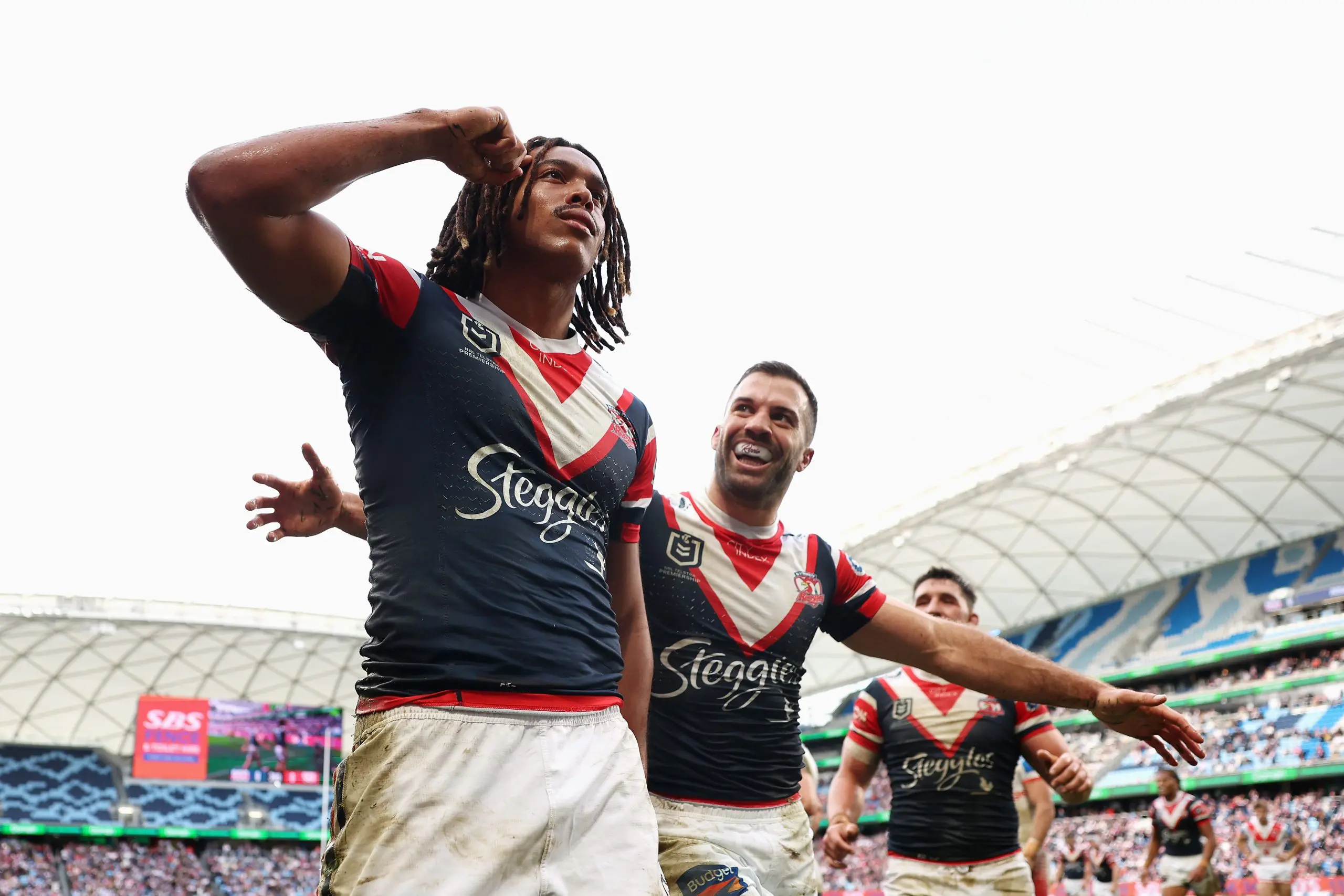 NRL Rd 18 - Roosters v Dragons