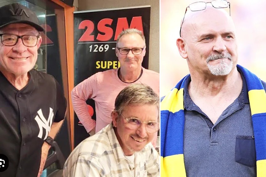 Graeme Hughes, Gavin Robertson, Brett Papworth and Eric Grothe.