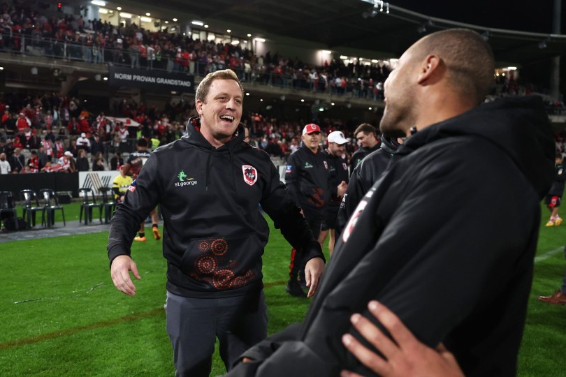 Former Dragons interim coach closing on NRL return